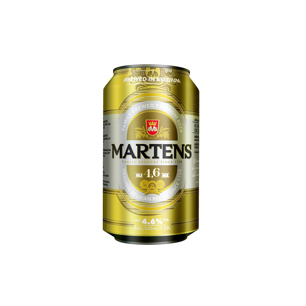 Martens Gold Lata 0,33 lt Cerveza Rubia