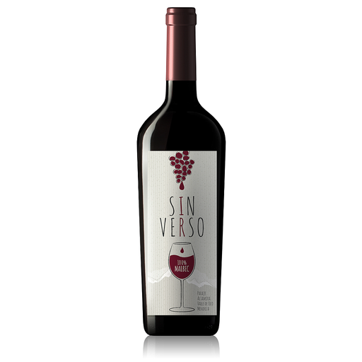 [7798098890551] Sin Verso Malbec 2014 0,75 lt